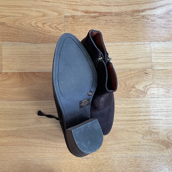 Lucky Brand Brown Suede Bootie - Picture 4 of 4